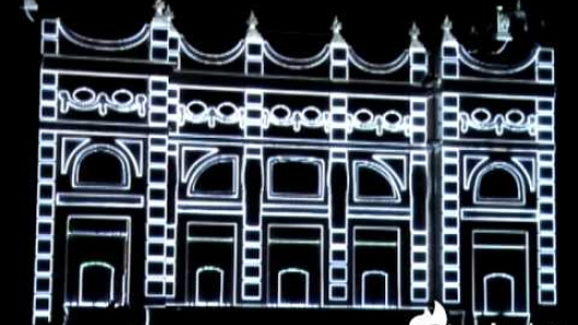 PALNOISE - 3D Projection Mapping in Figueres / Proyección Arquitectónica